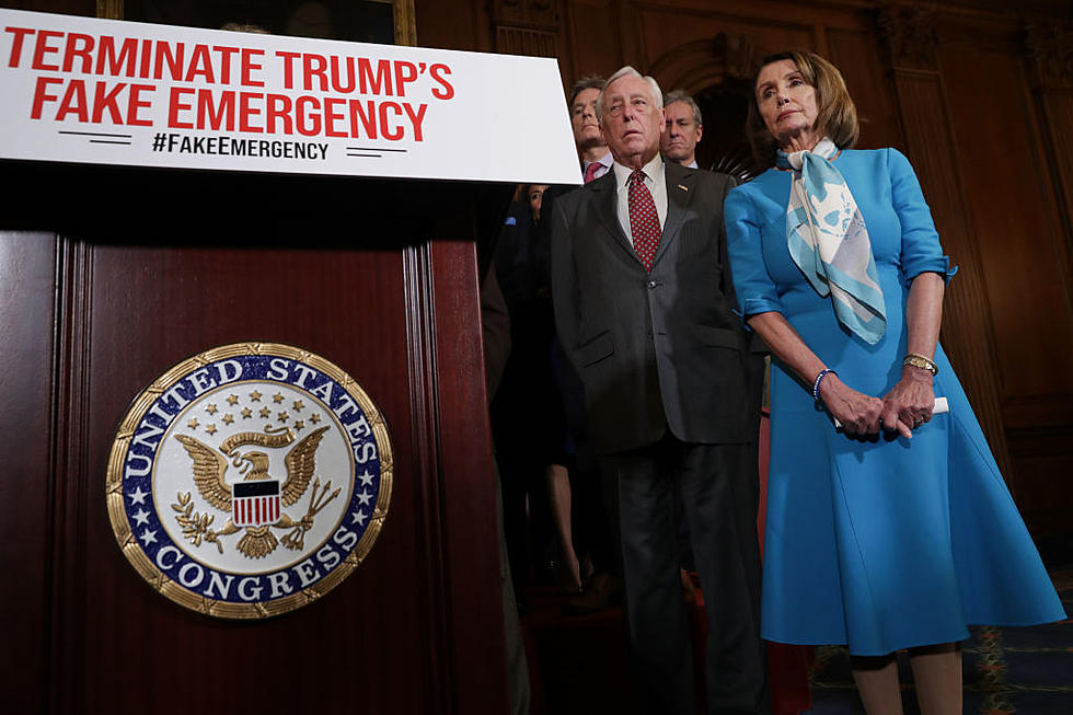 House OKs Democrats’ Bill Blocking Trump Emergency on Wall