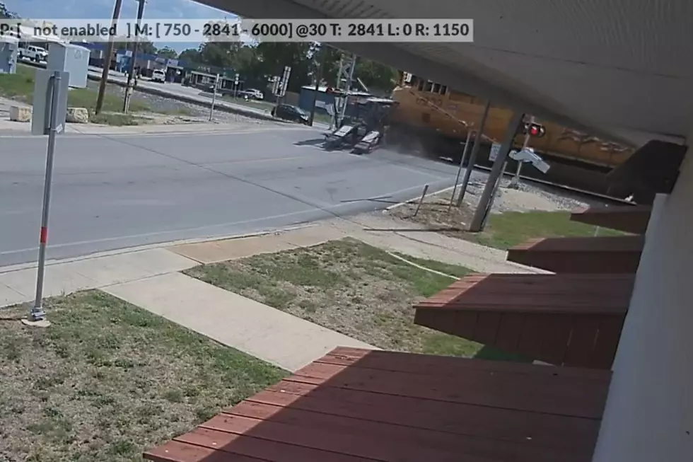 Video of the Moment a Train Slams Into an 18-Wheeler in Schertz, Texas