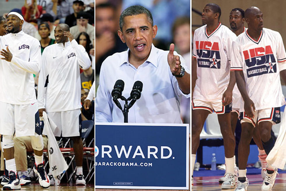 President Obama Says ’92 Dream Team Is Better Than 2012 Men’s USA Basketball Team — Do You Agree? — Sports Survey of the Day