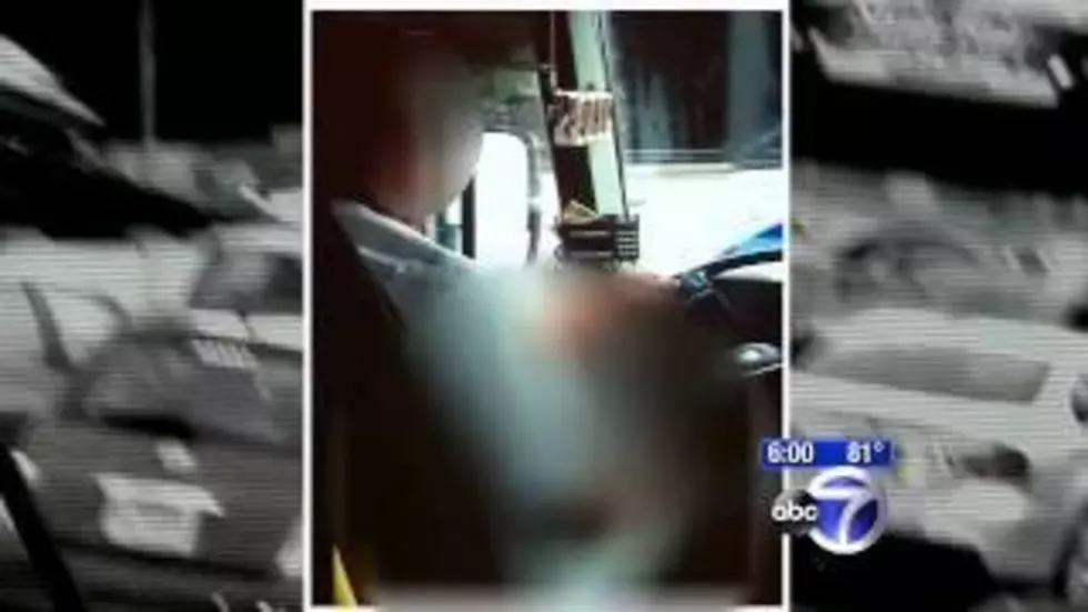 NJ Bus Driver Caught On Camera Pleasuring Himself.