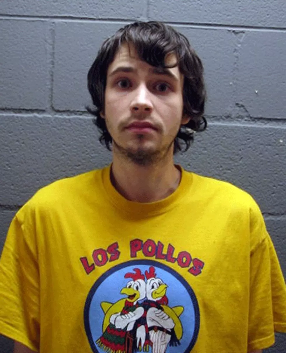 Guy Arrested for Making Meth Wears Breaking Bad Shirt in Mugshot….Irony!