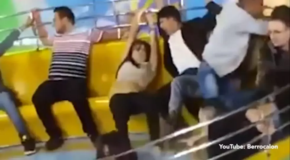 Woman Loses Pants and Perhaps Dignity On Insane Carnival Ride