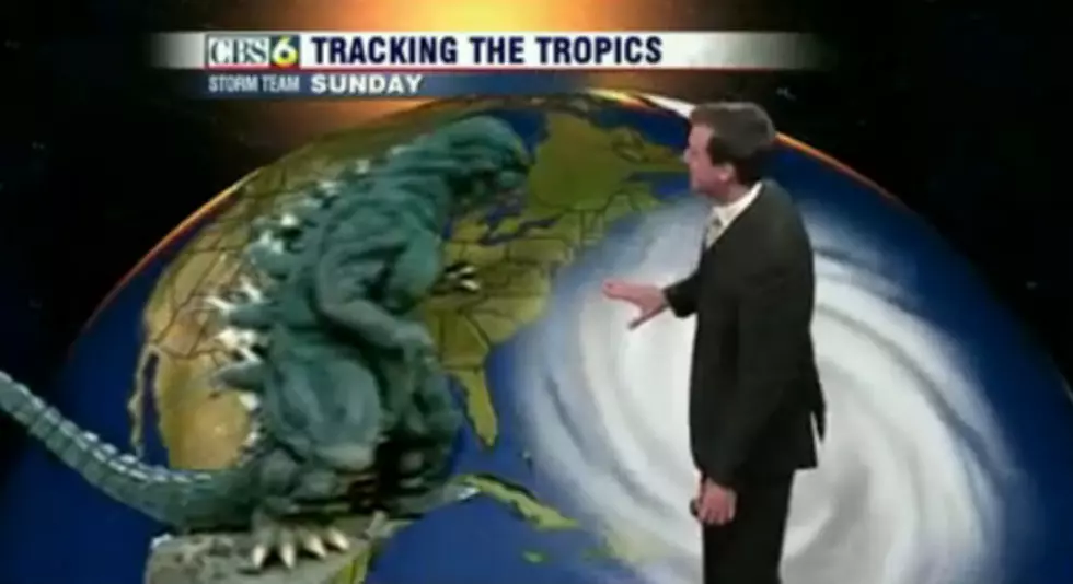 Watch Virginia Weather Man Remain Calm in the Face of Catastrophe