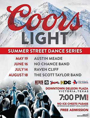 Coors Light Summer Street Dance Continues Next Thursday