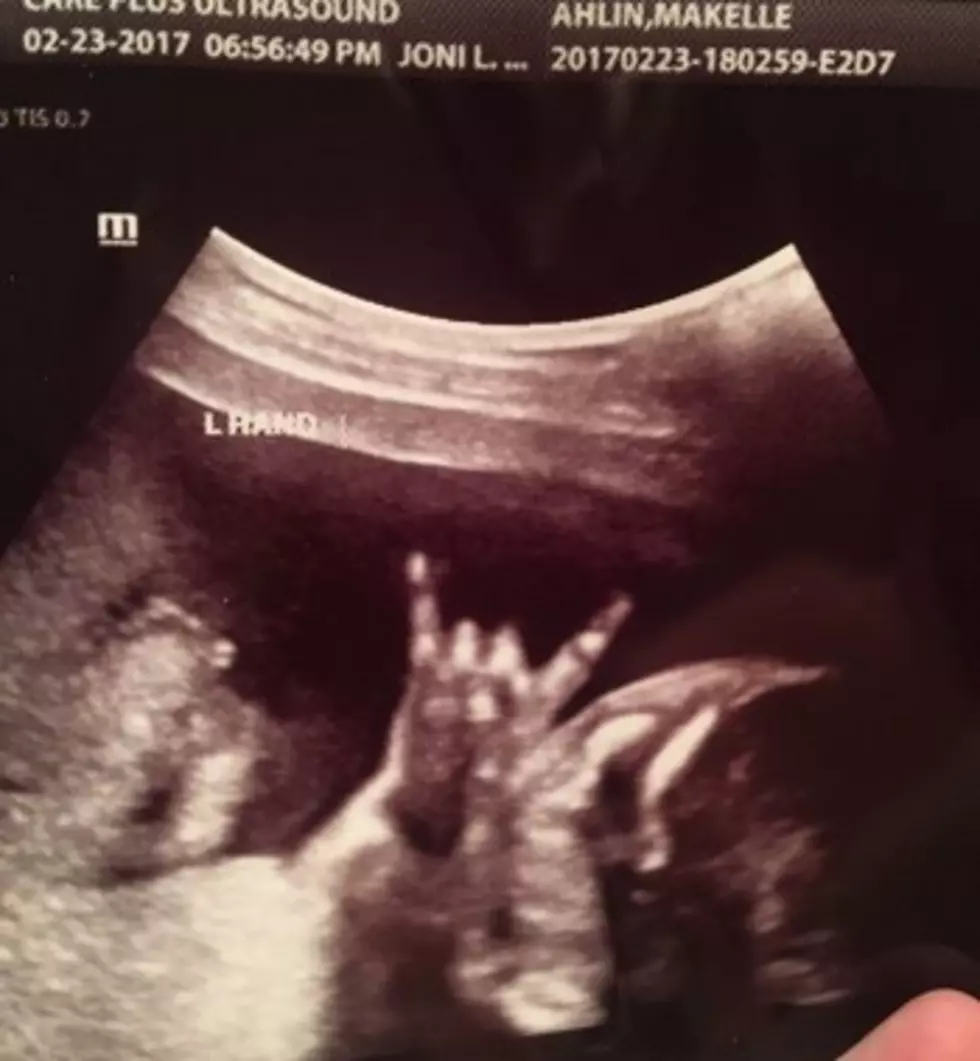 This Unborn Baby is Already More Metal Than You