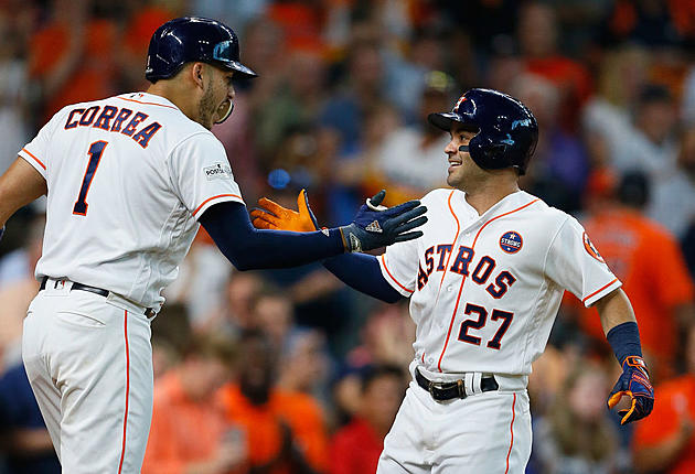 Batting Champ Comes Out Swinging, Astros Blast Red Sox 8-2