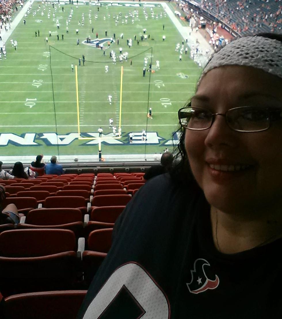Candy Clay is this week’s Houston Texans Basket winner!