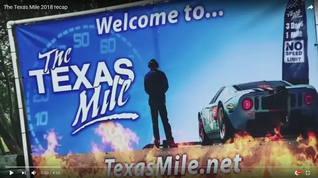 Texas Mile Competitors Put the Pedal to the Metal [VIDEO]