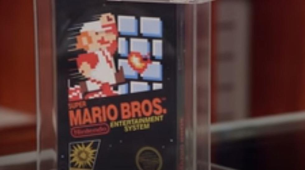 Unopened Super Mario Bros Sells for $600K in Texas Auction