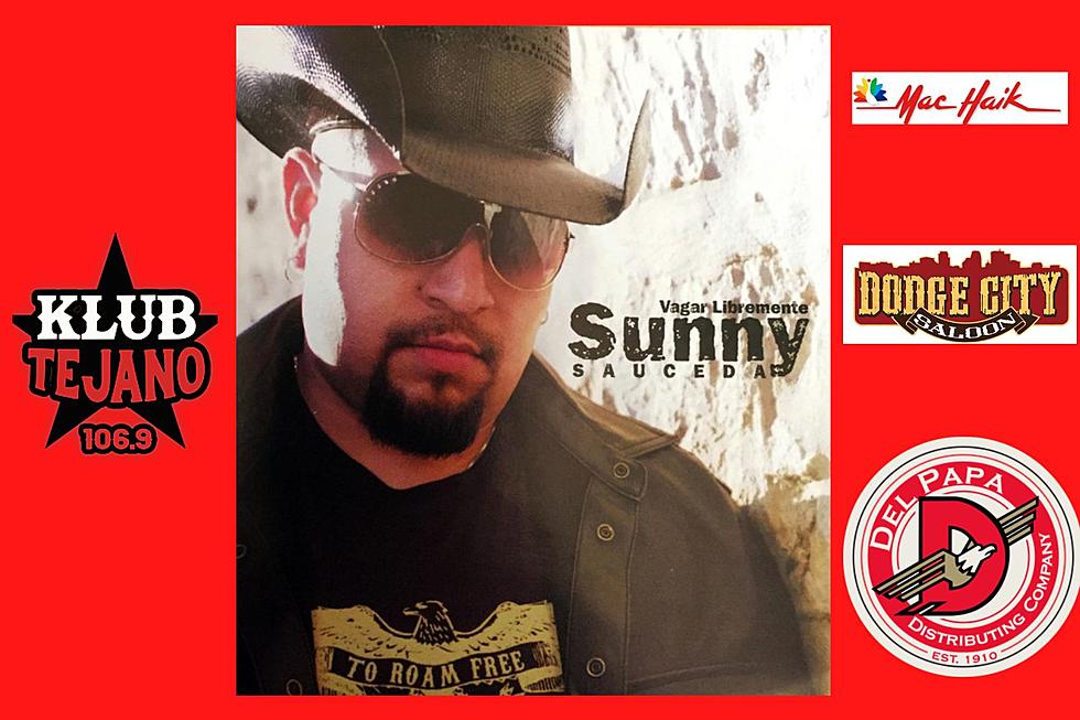 Win VIP Passes to See Sunny Sauceda Live in Our Tejano 106.9 Loun