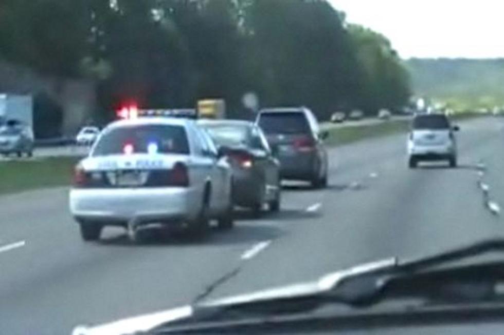 Cop Forces Slow Driver to Switch Lanes [NSFW VIDEO]