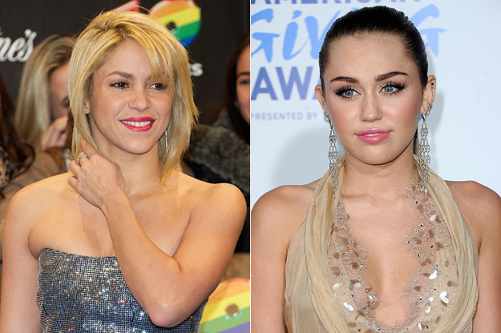Miley Cyrus and Shakira Collaborate on Charity Song