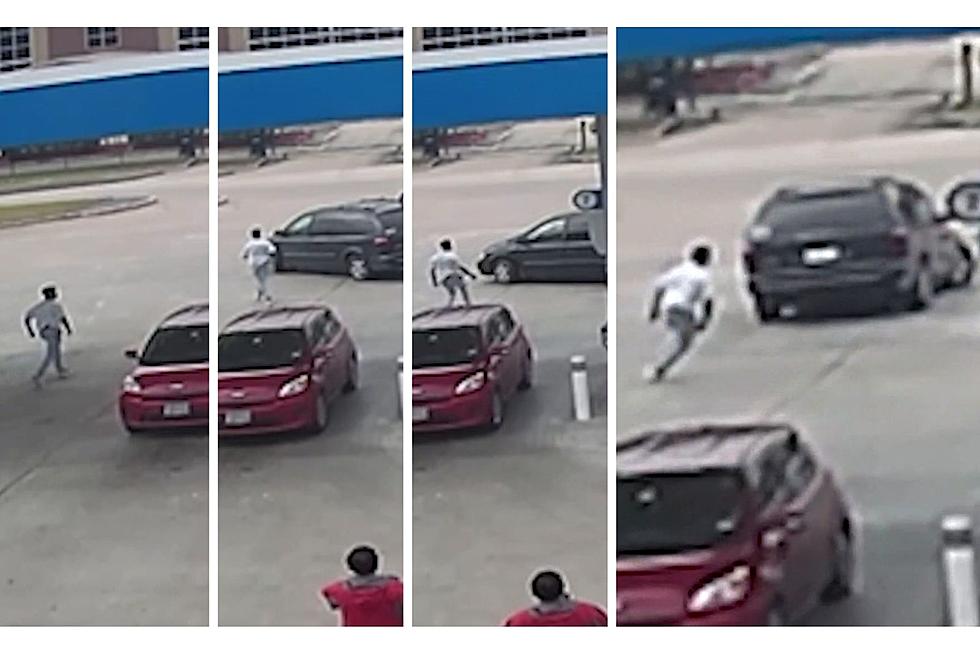 Sneaky Thieves Install Trap Door To Rob Fuel in Houston In Broad Daylight