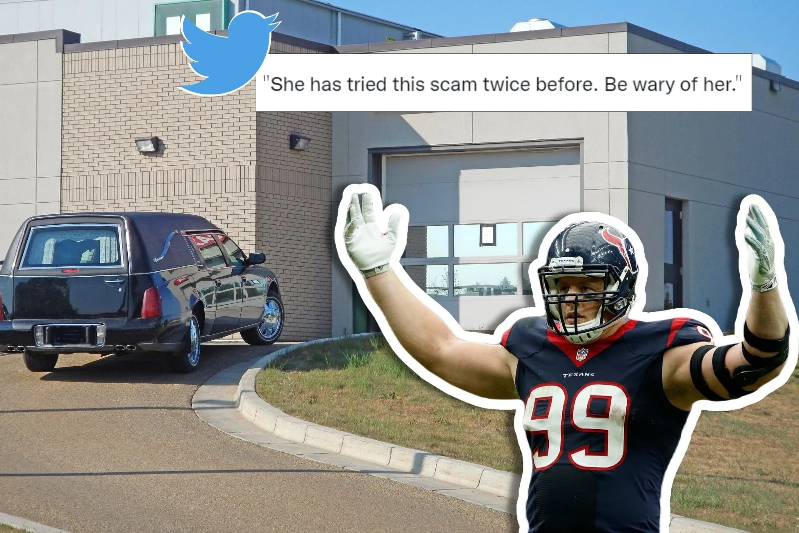 JJ Watt offers to help Twitter user with grandpa's funeral expenses