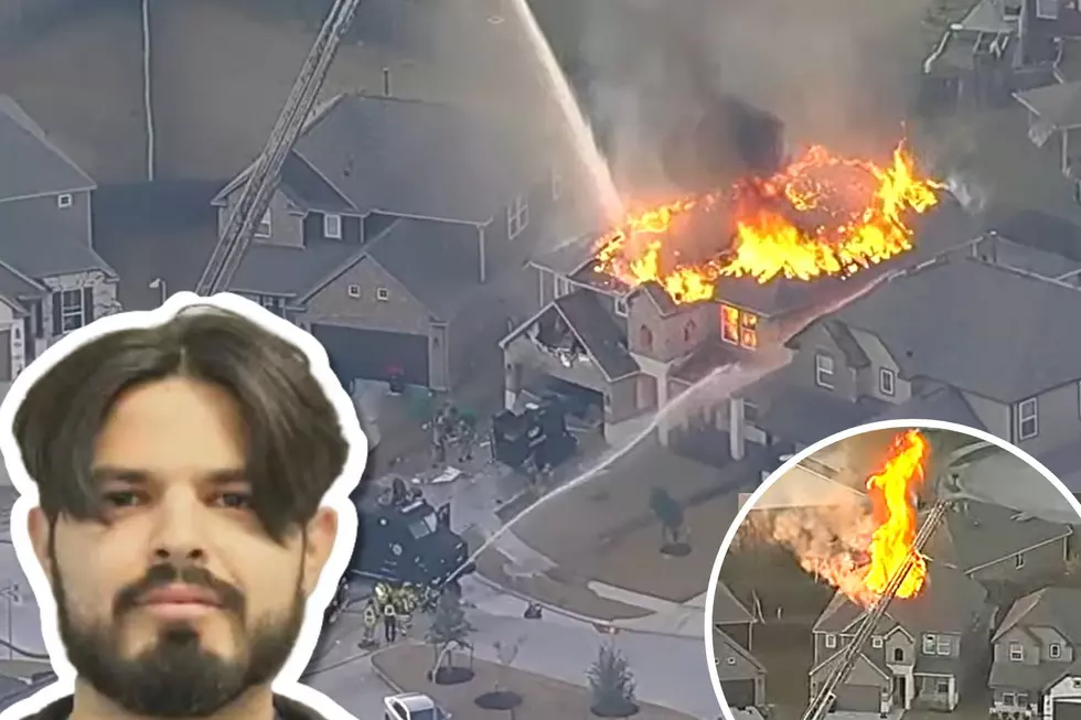 Houston Home Engulfed in Flames as Irate Man Refuses to Come Out