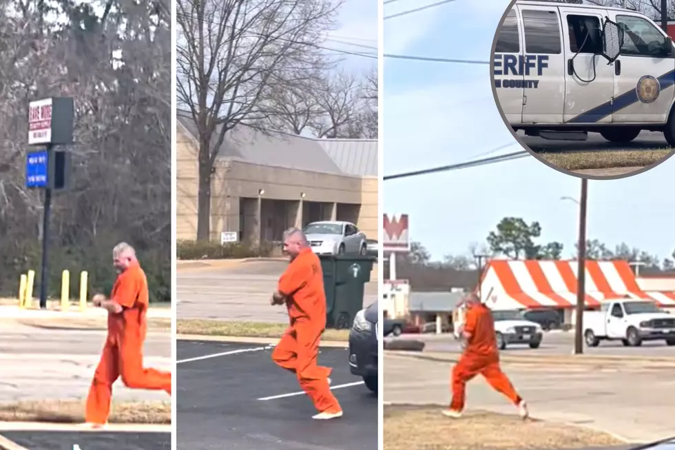 Insane Viral Video Catches TX Inmate Escaping in Broad Daylight