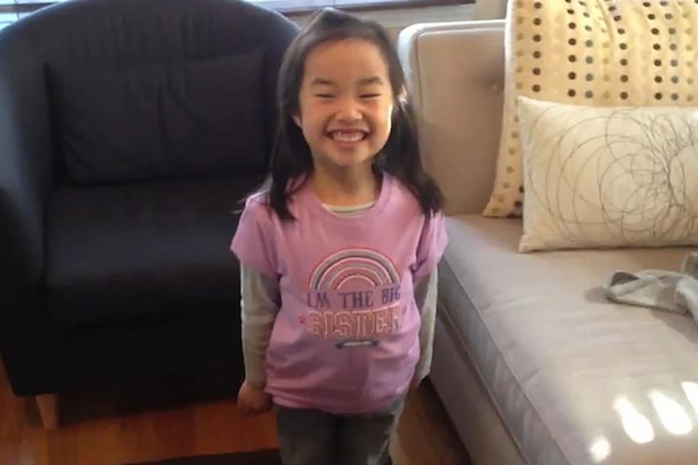 Little Girl Slowly Realizes She’s About to Become a Big Sister