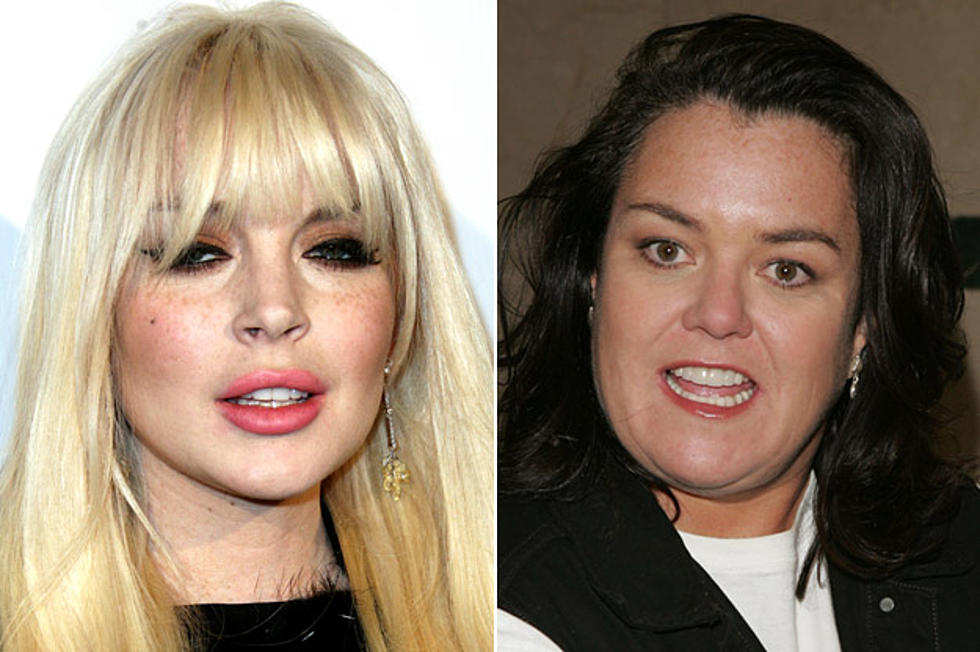 Rosie O’Donnell Compares Lindsay Lohan to Whitney Houston (And That’s Not a Compliment)
