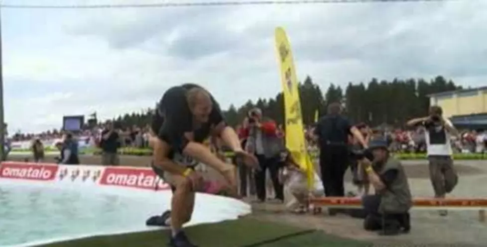 Finland Crowns a New &#8216;Wife-Carrying&#8217; Champion