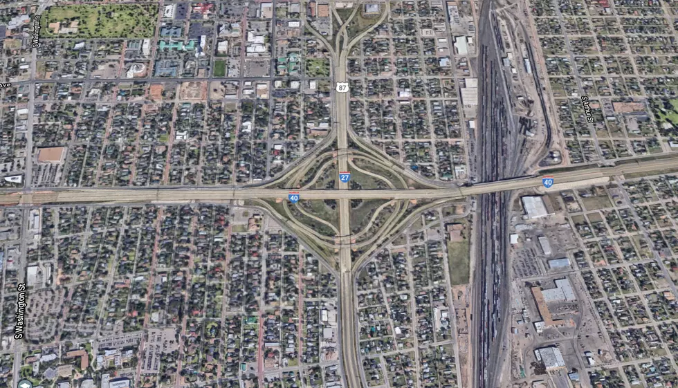 Once Upon A Time In Amarillo, I-40 Went UNDER I-27. True Story.