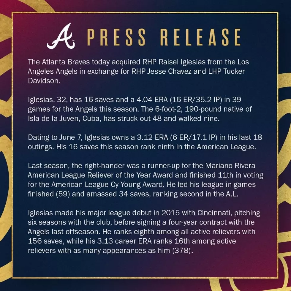 credit: Atlanta Braves Baseball