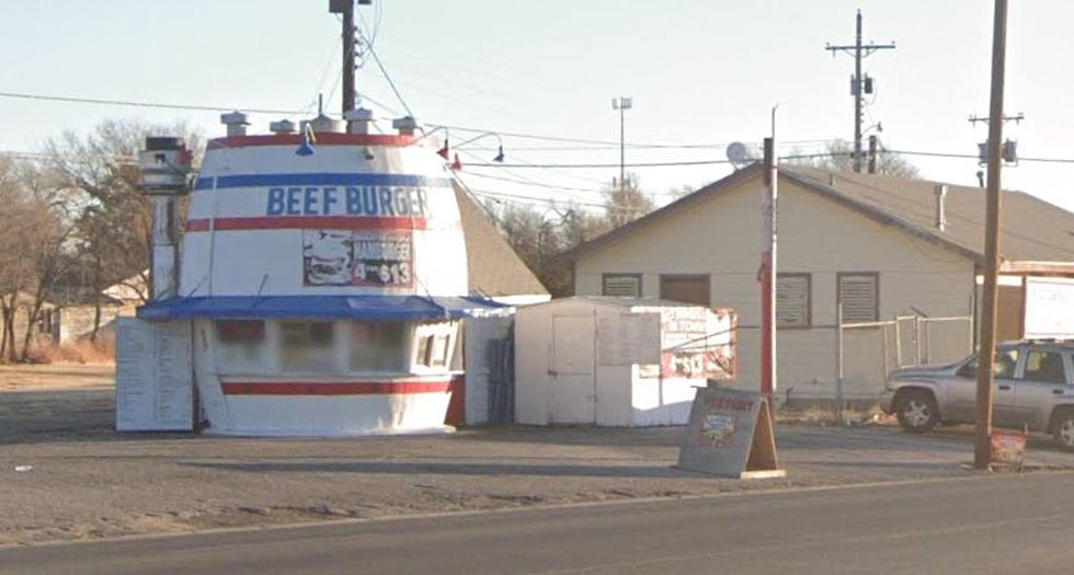 Can You Find Anything More Amarillo Than the Beef Burger Barrel?
