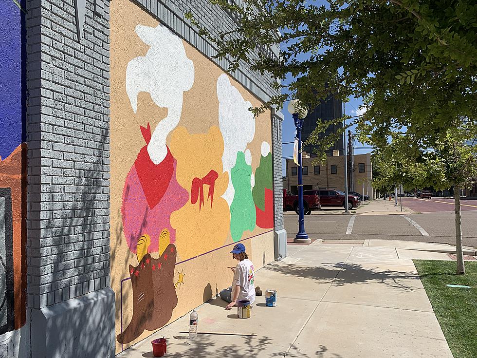 Amarillo Buildings Updated for Upcoming Hoodoo Mural Festival