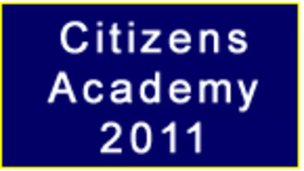 Citizens&#8217; Academy Applications Being Taken