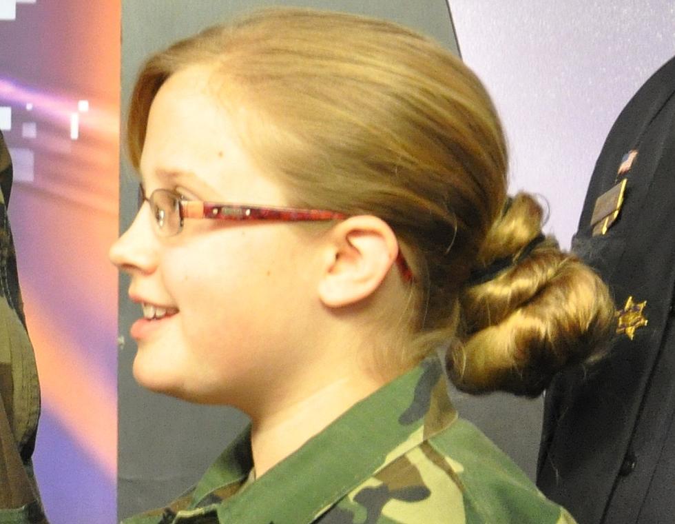 Young Marine to Cut Her Hair for Locks of Love
