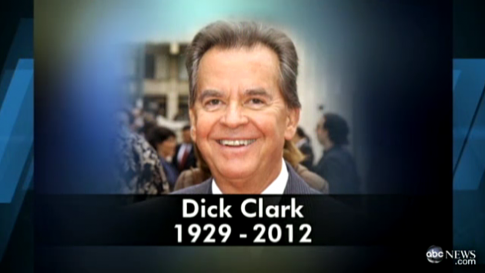 Dick Clark of American Bandstand Dead at 82 [VIDEO]