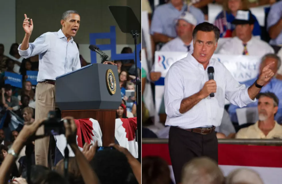 Obama Spends Day in Wisconsin, Romney in California