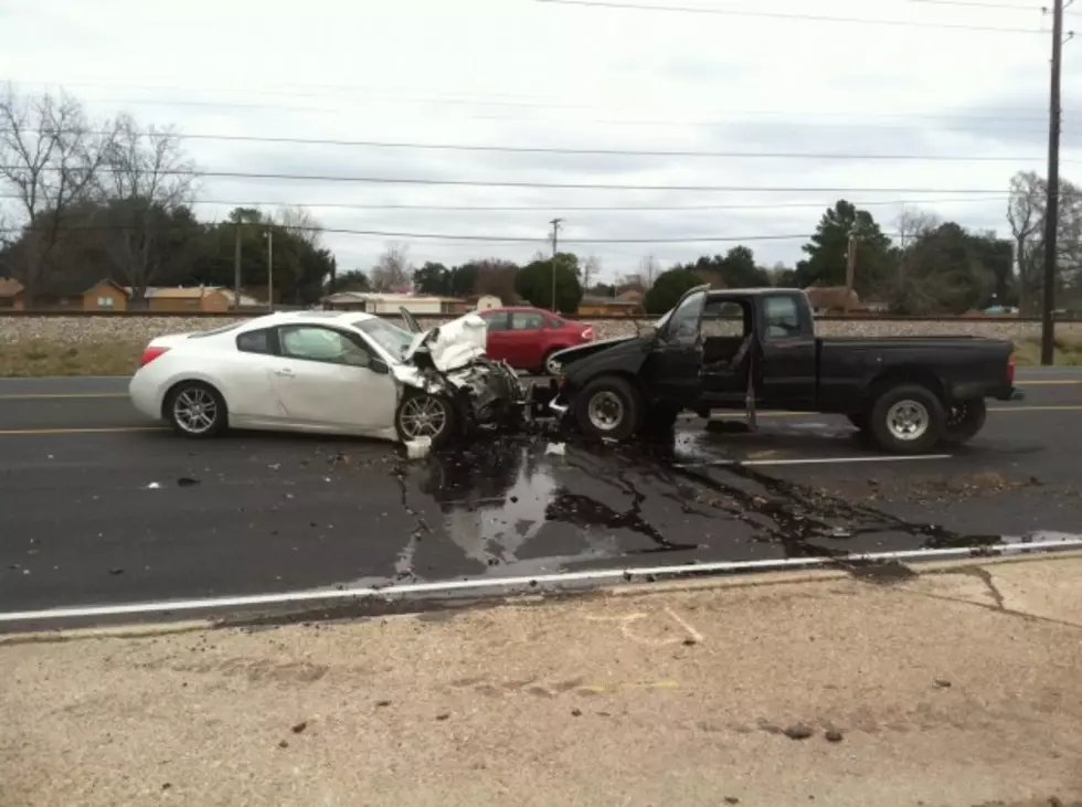 Bossier Wreck Snarls Traffic and Sends Two to Hospital