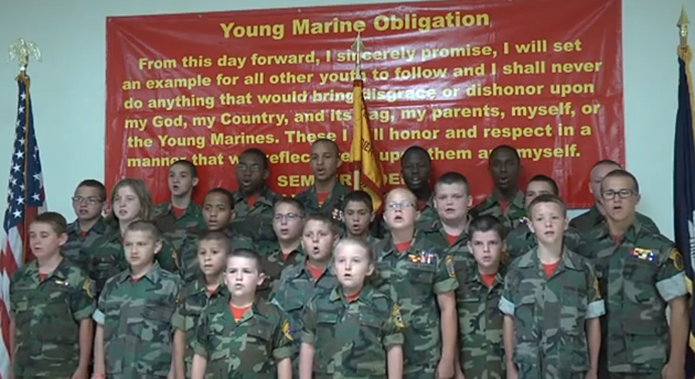 See the &#8216;Inherently Religious Activities&#8217; That Cost the Bossier Sheriff&#8217;s Office Federal Funding for Young Marines Program