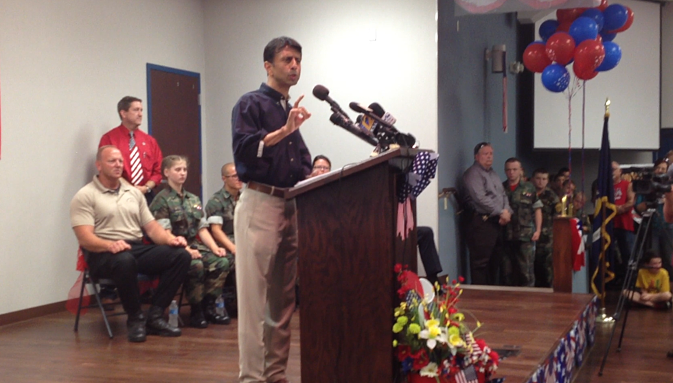 Gov. Jindal Speaks at Bossier City’s ‘In God We Trust’ Rally, Says US Government Is Assaulting Religious Freedoms [VIDEO]
