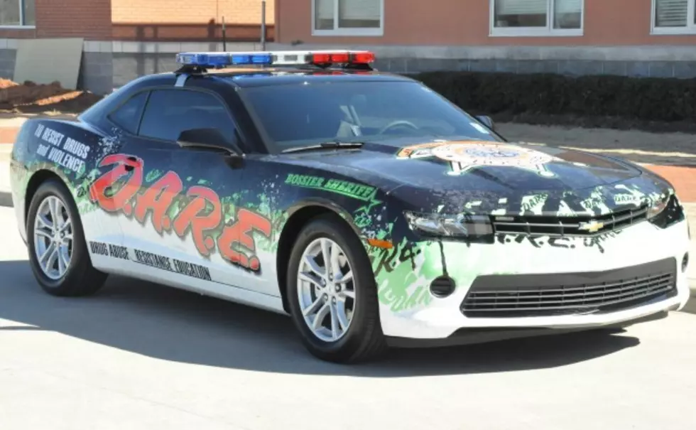 Bossier Sheriff&#8217;s Office Unveils New D.A.R.E Car