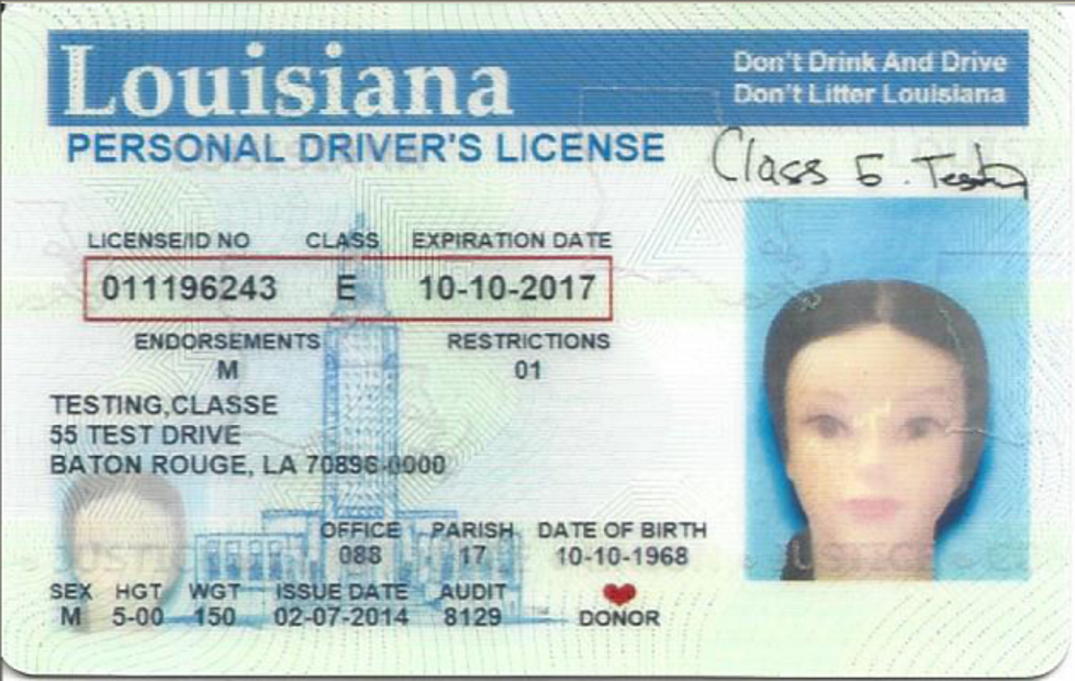 Louisiana OMV Introduces Redesigned Driver&#8217;s License
