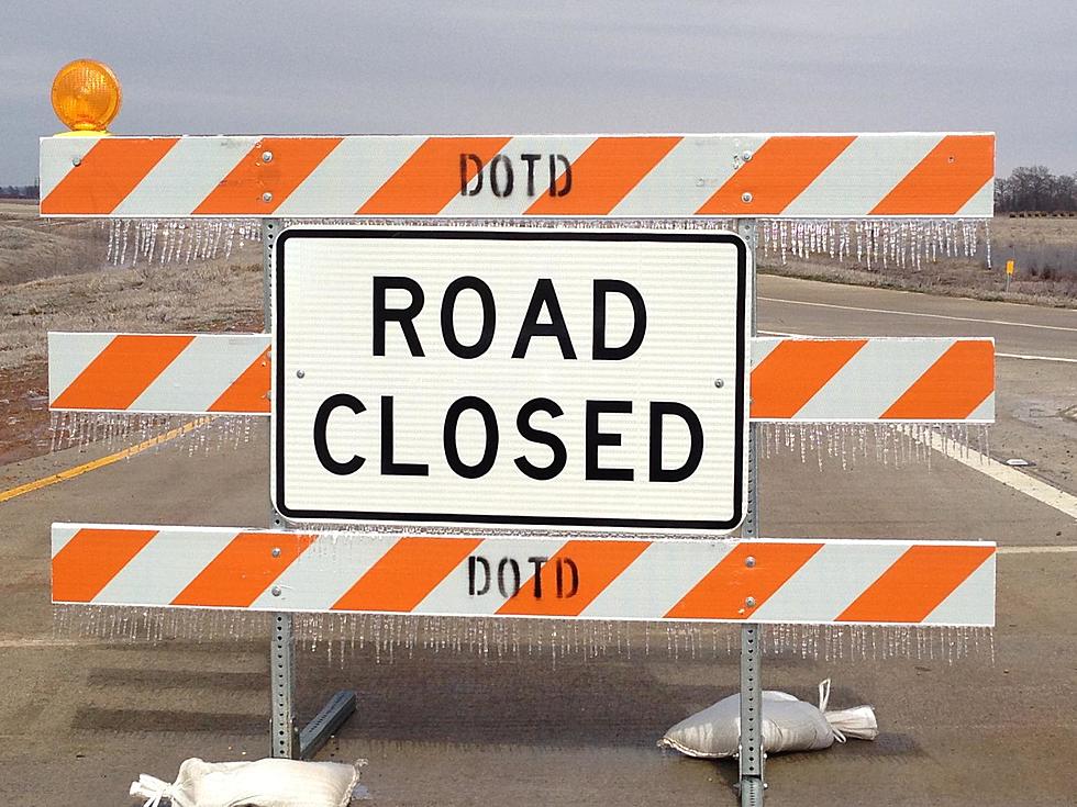 Road Closings Announced for NW Louisiana