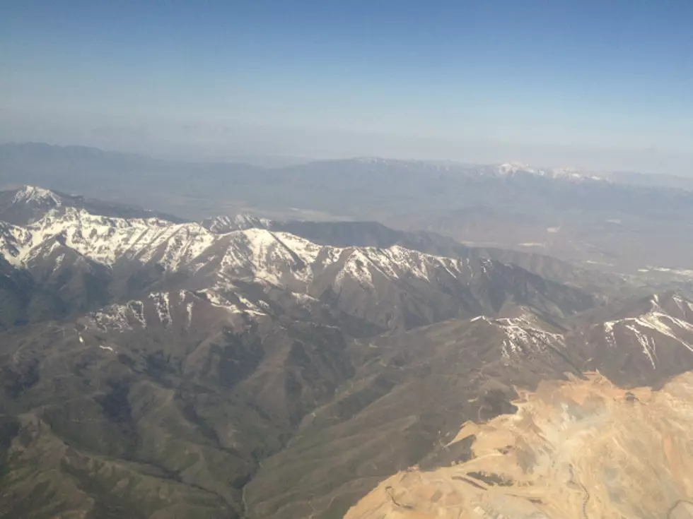 The Rockies in Springtime &#8211;  From 30,000 Feet (Photos)