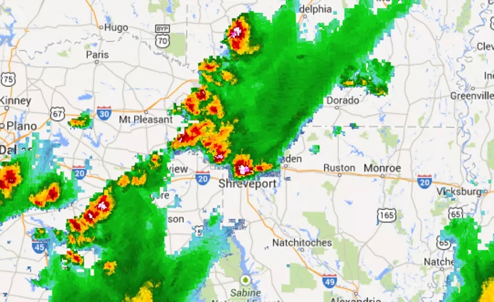 NWS Issues Severe Thunderstorm Warning as Skies Darken Over Shreveport-Bossier