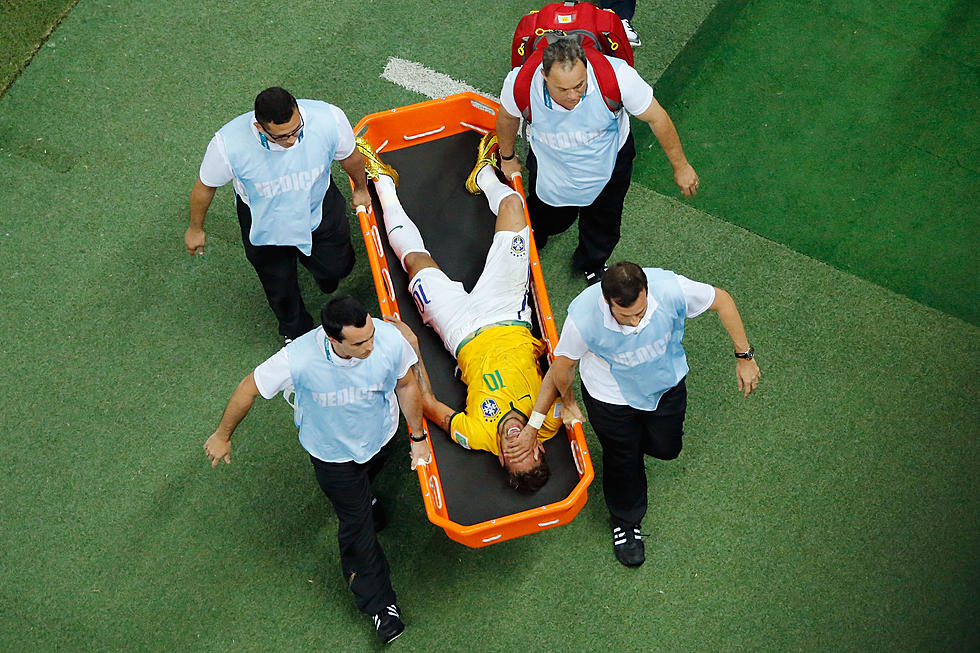 Brazil’s Neymar Out for Rest of World Cup with Broken Back