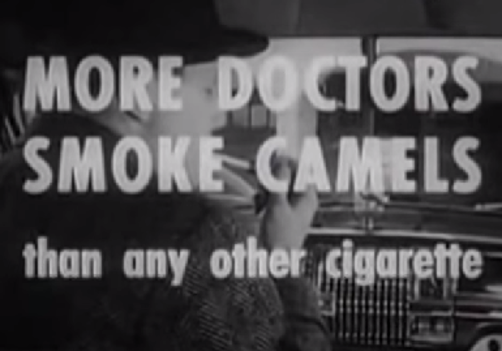 Unbelievable 50&#8217;s TV Commercial: Doctors Recommend Camel Cigarettes {Video}