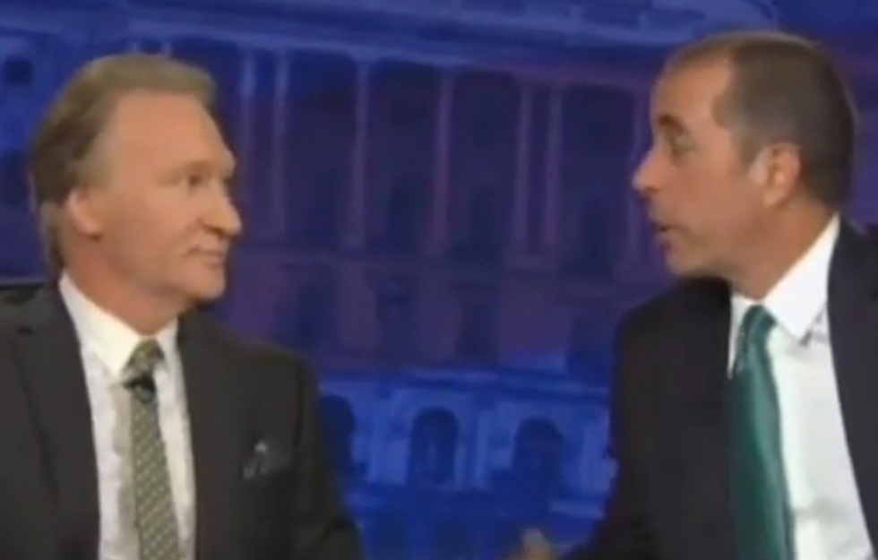 Bill Maher Blames Fox News for Polarizing USA, And Jerry Seinfeld Sets Him Straight