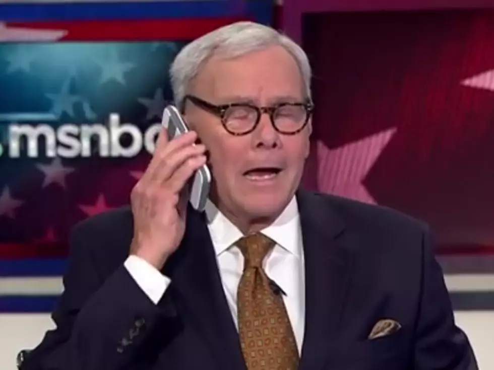 Weirdest Election Moment: Tom Brokaw&#8217;s Cell Phone Rings&#8230;While He&#8217;s On the Air (Video)