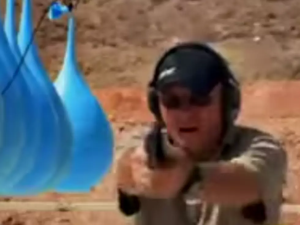 How Many Balloons Does It Take To Stop A Bullet? Amazing Video!