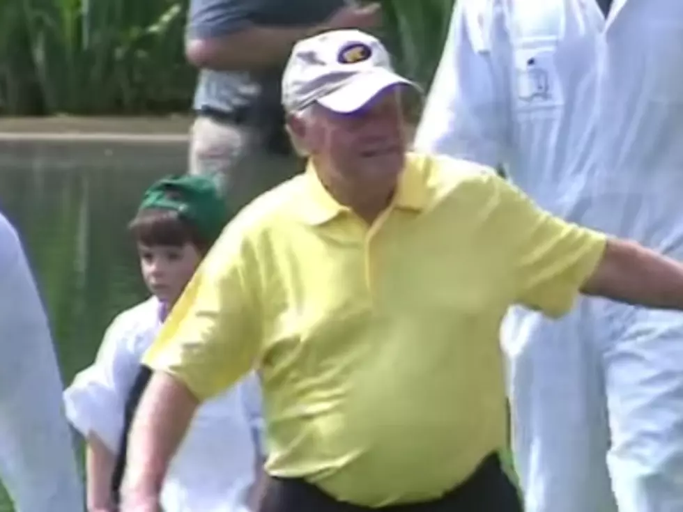 75-Year-Old Jack Nicklaus Makes A Hole-In-One At the Masters&#8230;Sort Of [VIDEO]
