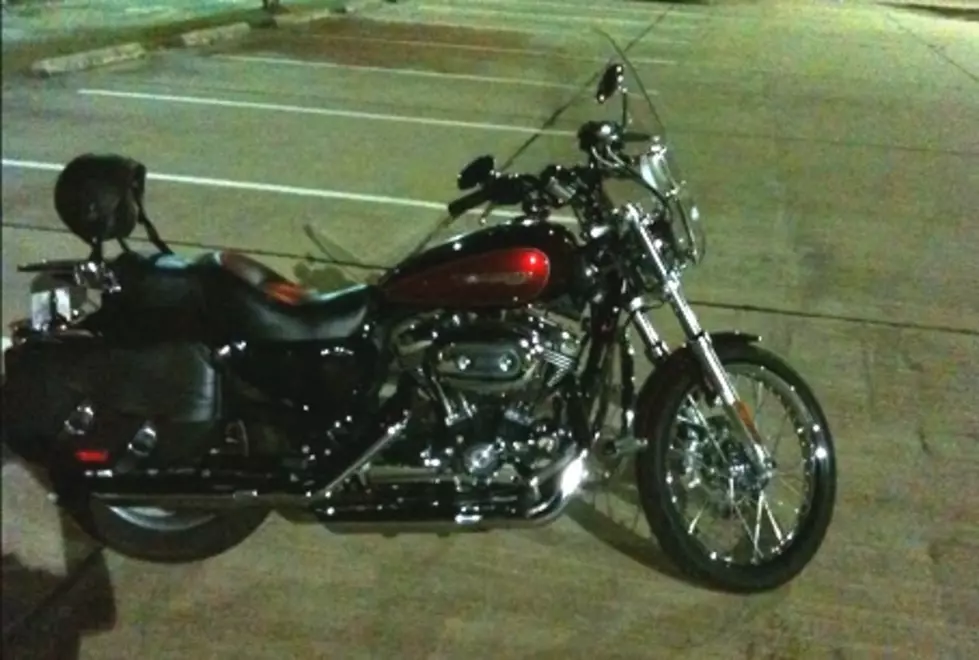 Harley Stolen After Rider Runs Out Of Gas