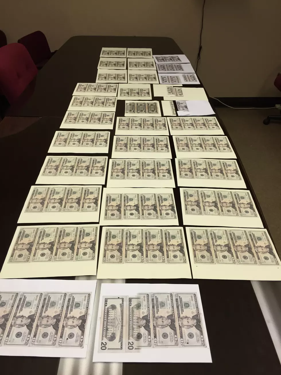 Shoplifing Call Leads to Counterfeit Money Bust
