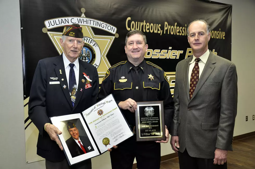 Bossier Sheriff’s Deputy Receives National Award