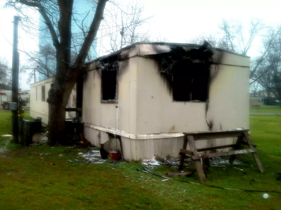 Fire Destroys South Bossier Mobile Home