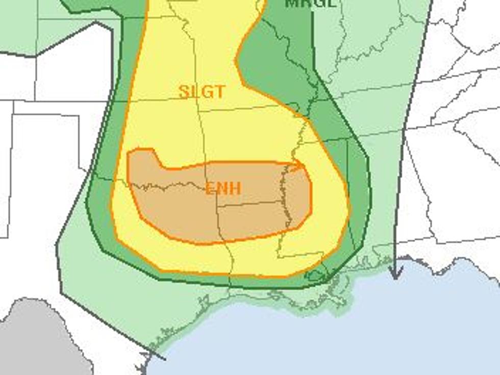 Severe Weather Threat For Much Of The State Today